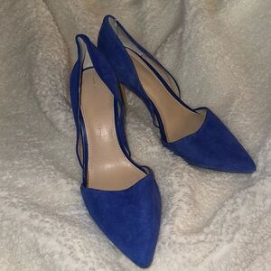 Blue D’orsay heels